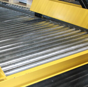 Wide Metal Roller Pallet Flow