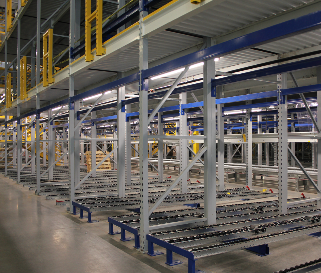 Floor Level Pick Module Pallet Flow