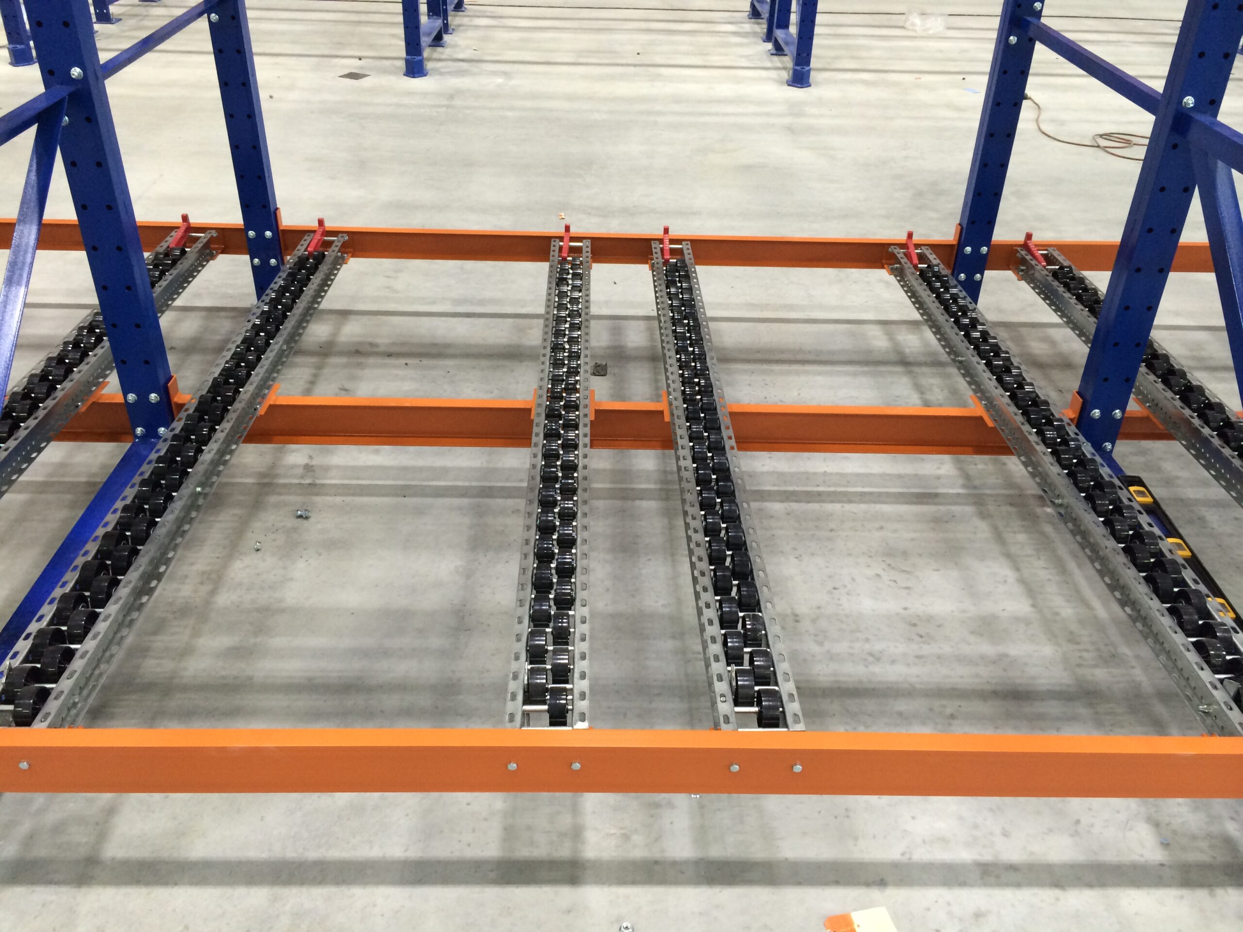 Pallet Flow Storage Floor Level
